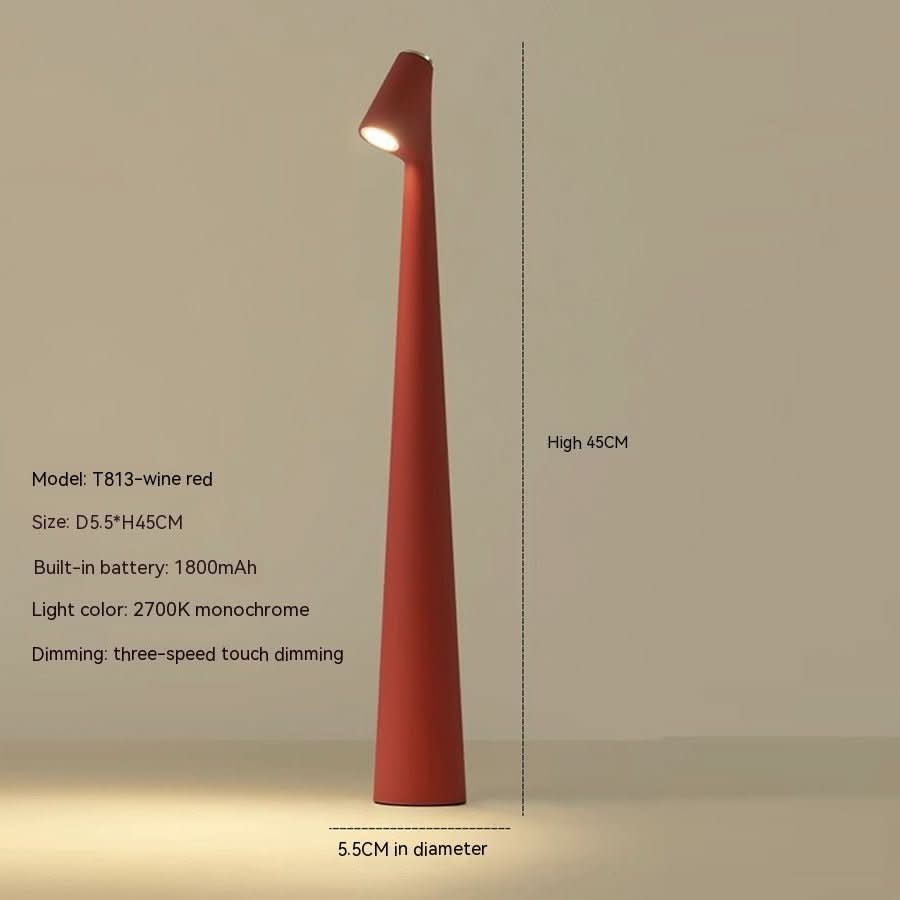 NovaGlow Table Lamp Rechargeable With A Contemporary Look And Extended Battery Life