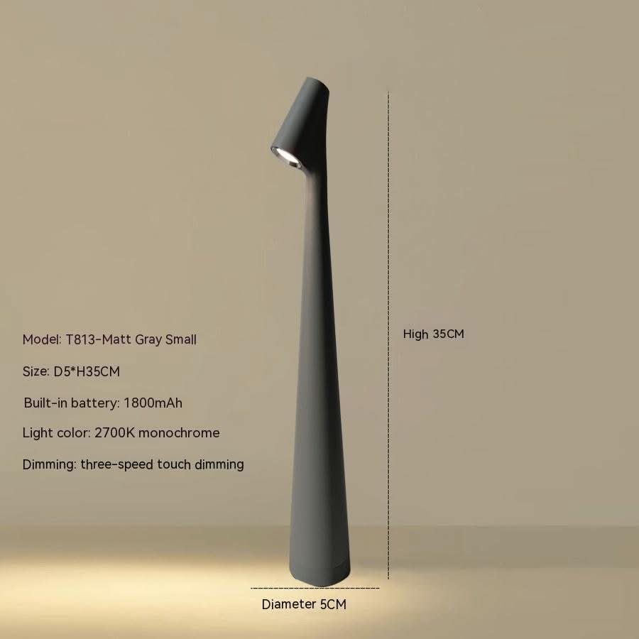 NovaGlow Table Lamp Rechargeable With A Contemporary Look And Extended Battery Life