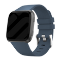 Fitbit Greyblue Silicone Band For Versa 2 And Versa With Buckle