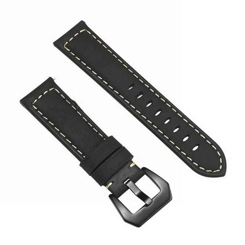 Samsung Galaxy Watch 3 45mm Leather Strap In Black