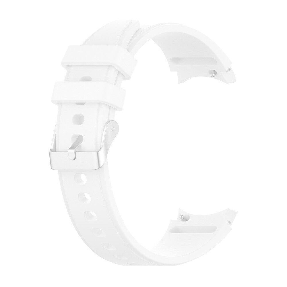 Samsung Galaxy Watch 4 White Silicone Band Perfect Fit