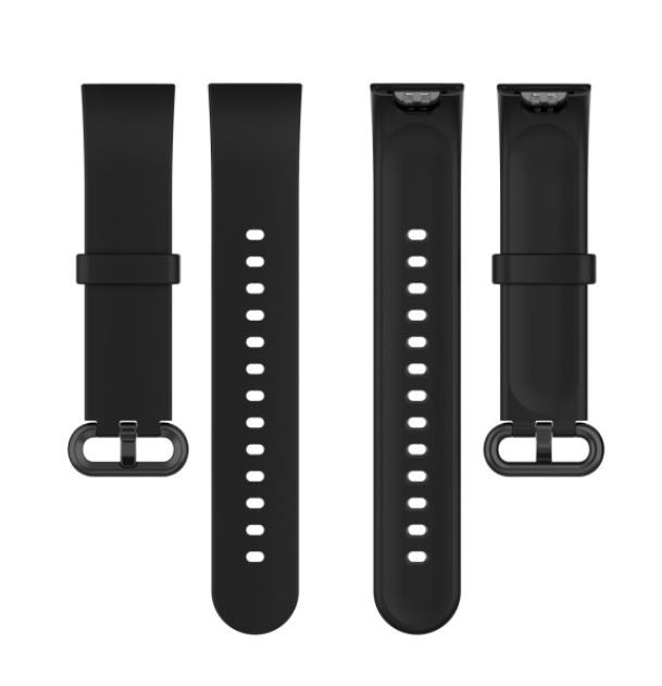 Smart Black Silicone Band For Xiaomi Mi Watch Lite