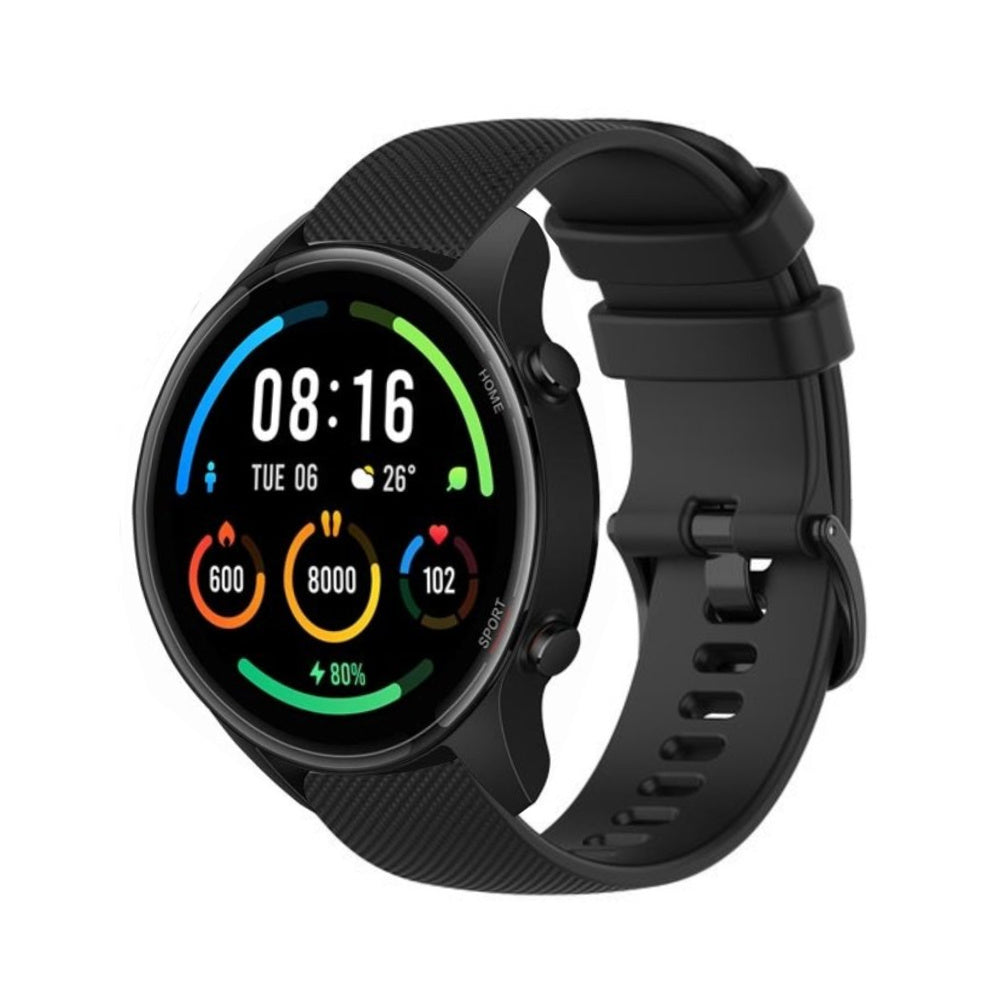 Xiaomi Mi Watch Black Silicone Strap Premium Replacement Band