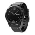Black Silicone Watch Band For Garmin Fenix 5 Plus And Fenix 6 Pro