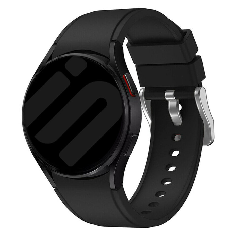 Samsung Galaxy Watch 6 Classic 47mm Strap In Black Silicone For Perfect Fit